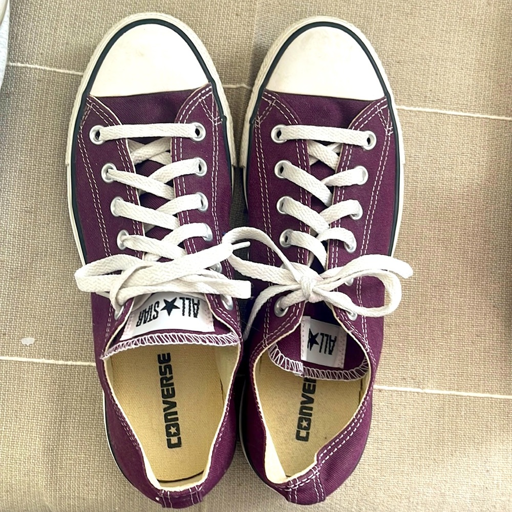 Purple Converse